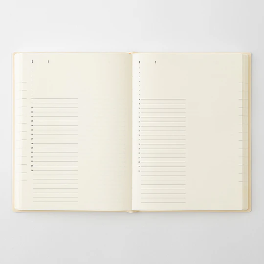 MD Notebook Diary 2027 (A5) 1 Day 1 Page 