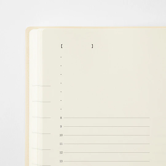 MD Notebook Diary 2027 (A5) 1 Day 1 Page 