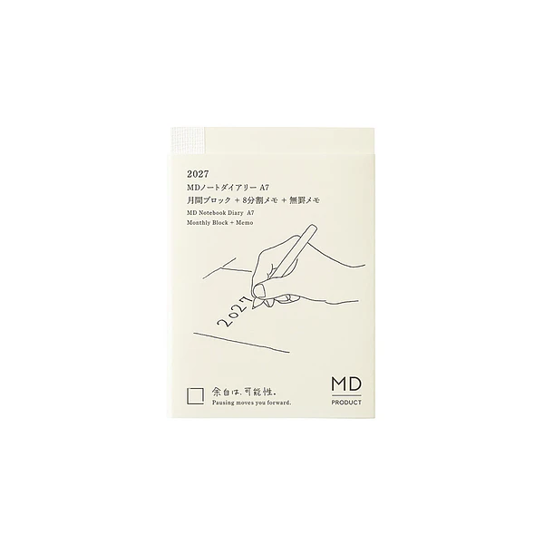 MD Notebook Diary 2027 (A7)