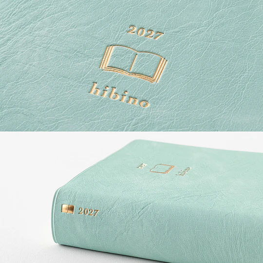Agenda Hibino 2027 (A6) Blue Green