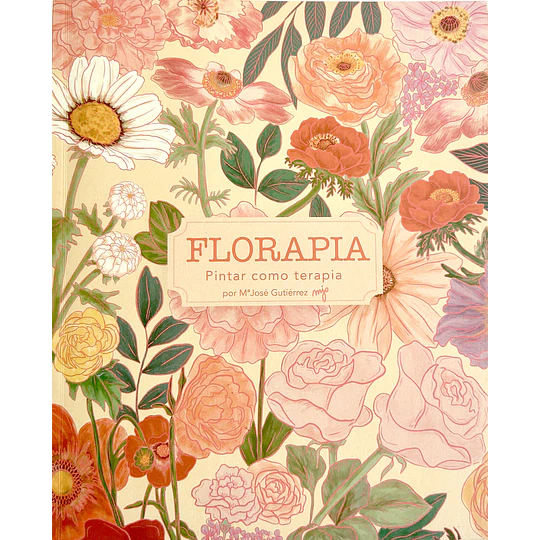 Libro de Pintar Floralia Casa Lapín