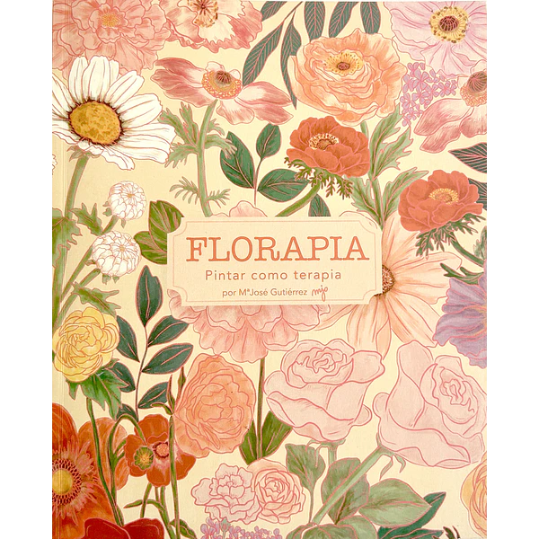 Libro de Pintar Floralia Casa Lapín