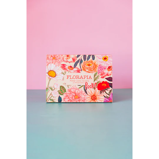 Libro de Pintar Floralia Pocket Casa Lapín