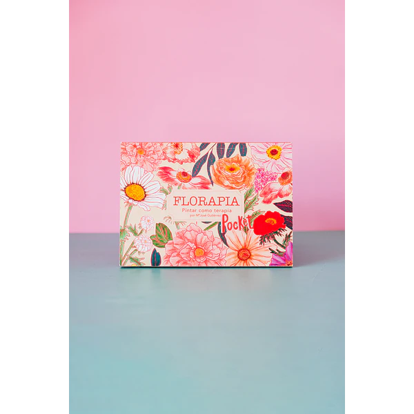 Libro de Pintar Floralia Pocket Casa Lapín