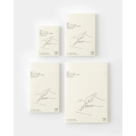 MD Notebook Diary 2027 (A5) 1 Day 1 Page 