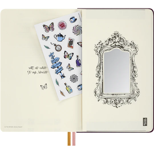 Moleskine Cuaderno Alicia en el País de las Maravillas / Reina de Corazones