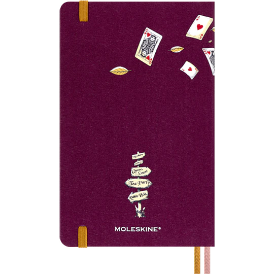 Moleskine Cuaderno Alicia en el País de las Maravillas / Reina de Corazones