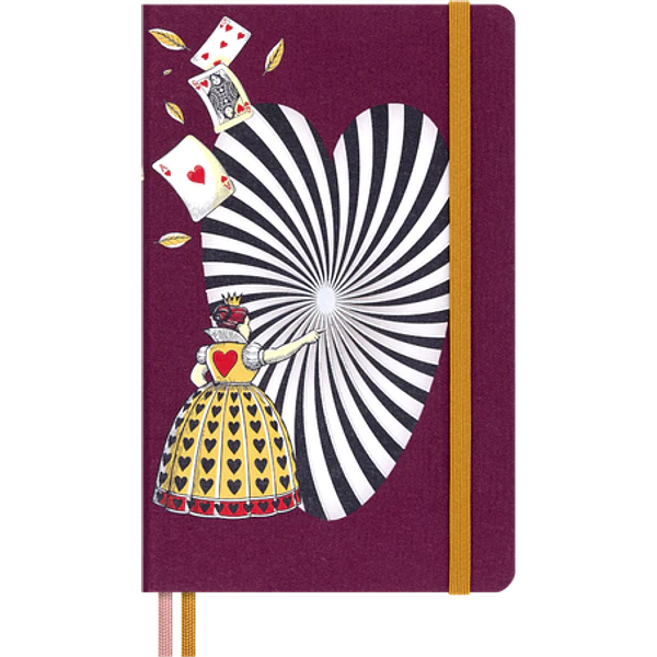 Moleskine Cuaderno Alicia en el País de las Maravillas / Reina de Corazones