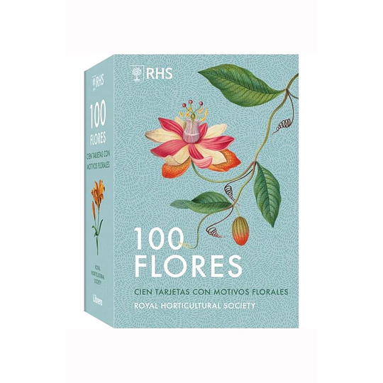 100 Flores. Tarjetas con motivos florales (RHS)
