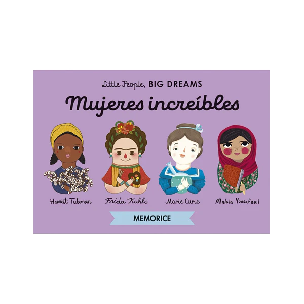 Memorice Mujeres Increíbles. Little People, Big Dreams