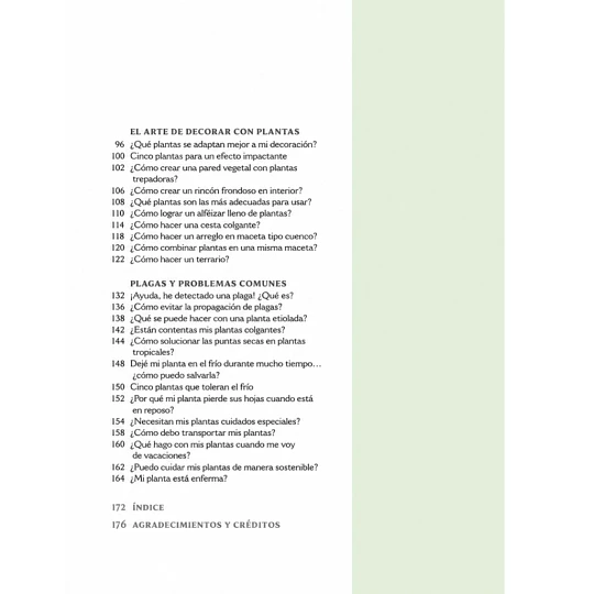 Libro Guía Para el Cuidado de tus Plantas de Interior