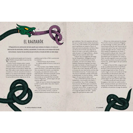 Libro Odín. Guía Ilustrada de la Mitología Nórdica