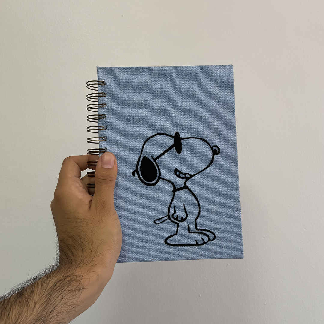 Cuaderno lino Snoopy 🐾 1
