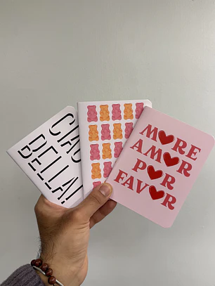 Pack 1 libretas de bolsillo