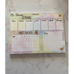 Planner Semanal Sailor Moo