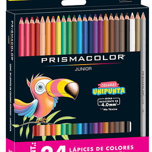 Lápices de Colores Prismacolor Junior Set 24 Unipunta