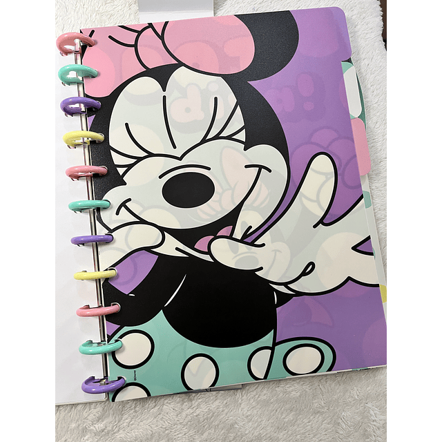 Cuaderno de Discos Minnie Mooving Loop