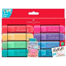 Faber Castell - Set 8 Destacadores Pastel