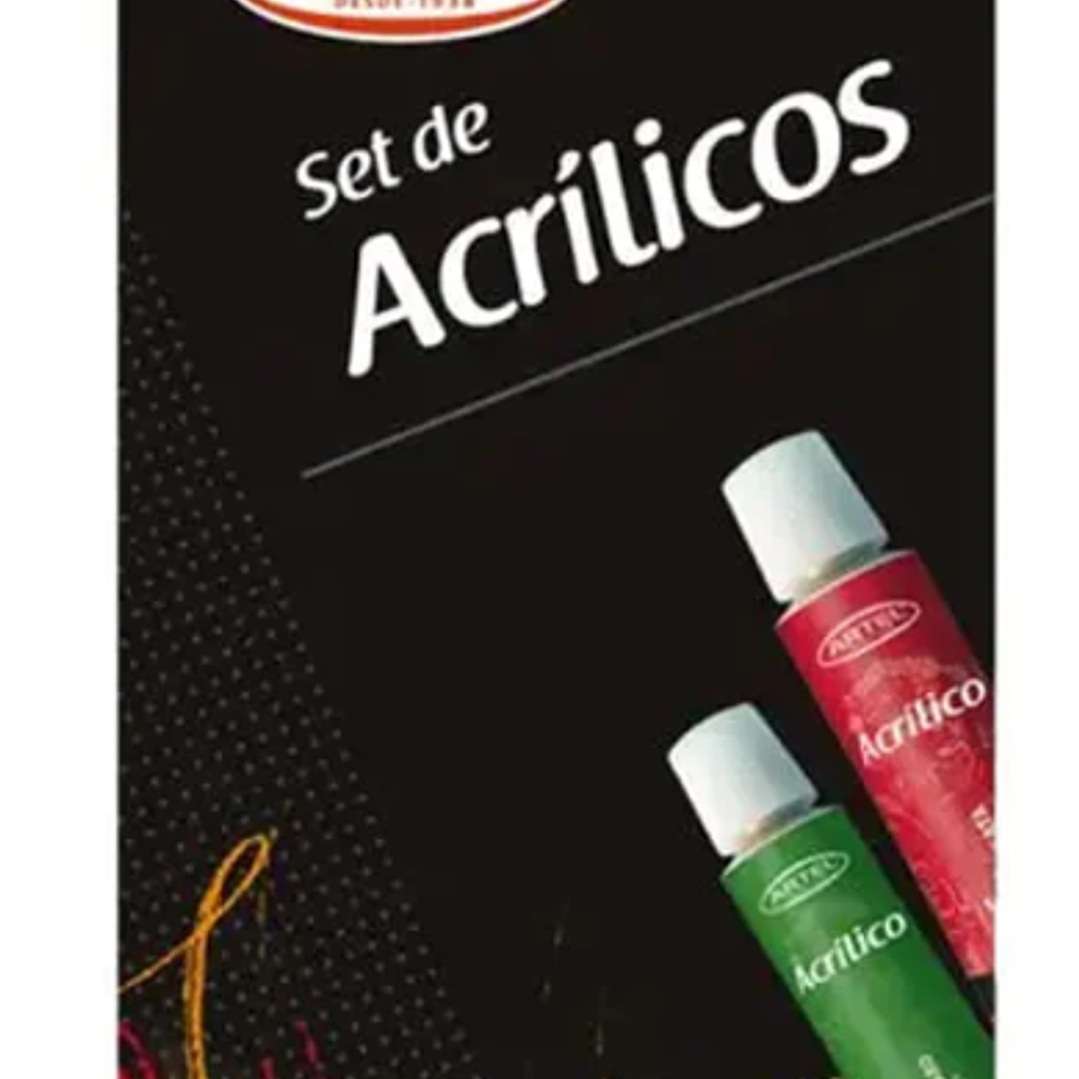 Set 12 Acrílicos 12 ml. Artel 1