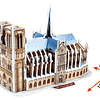 Francia Notre Dame Minaitura Armable Puzzle 3D 39 Piezas