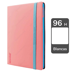 Cuaderno de Dibujo, Sketchbook, Tamaño A5, Empastado, Tapa Flex, Mooving Notes, con 96 Hojas Blancas de 95 g/m²