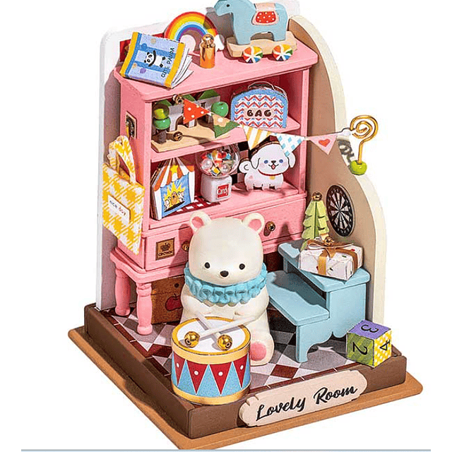 Childhood Toy House Miniatura Armable