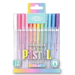 Lapiceros Gel Pastel Artel