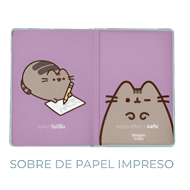 Libretas Pusheen Formato A5 Hojas Lineadas 80hjs/90g