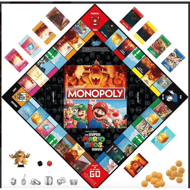 Juego De Mesa Monopoly The Super Mario Bros La Pelicula