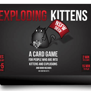 JUEGO EXPLODING KITTENS NSFW