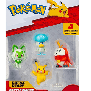 POKEMON BATTLE READY MULTIPACK 4 FIGURAS