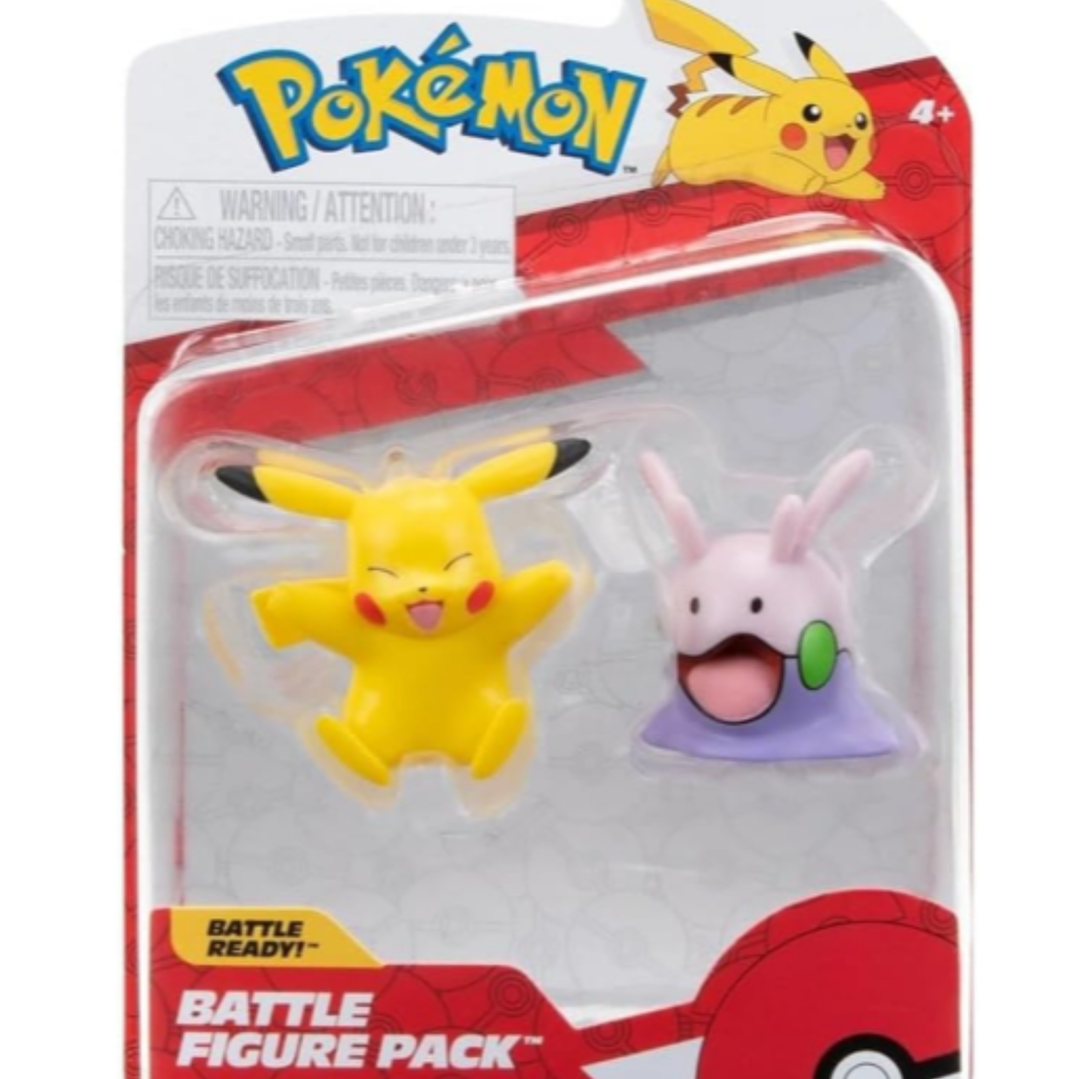 Pokemon Battle Figure Pack - Pikachu Y Goomy 1