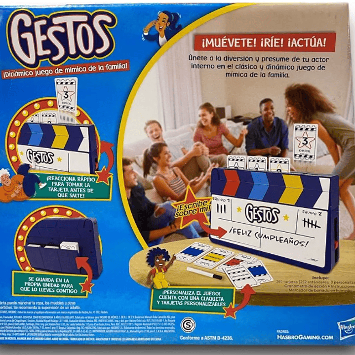 Gestos, Juego De Mímica 2