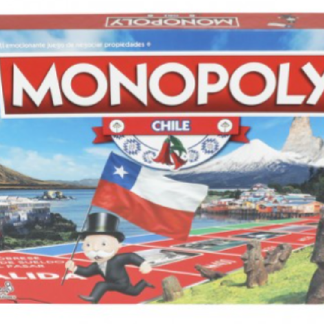 JUEGO DE MESA MONOPOLY CHILE 1