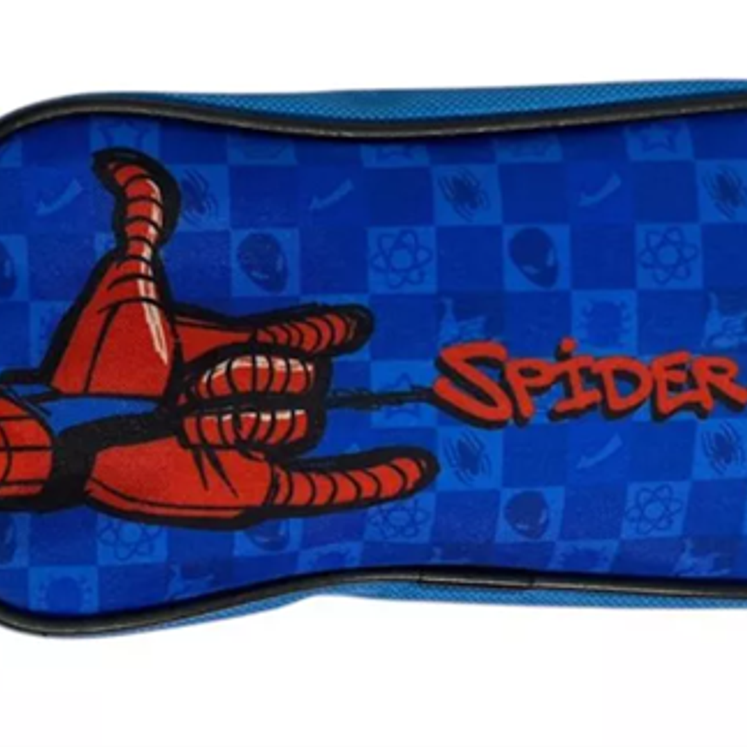 Pack Mochila Con Ruedas Spiderman + Estuche + Lonchera 2