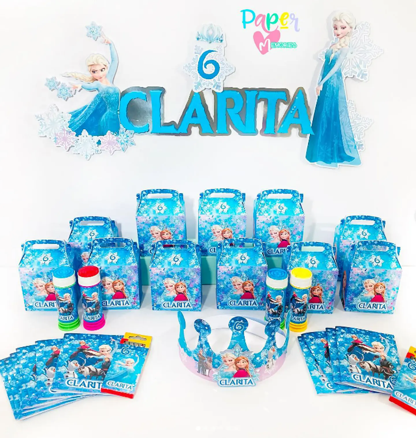 Cotillón Frozen 4 1