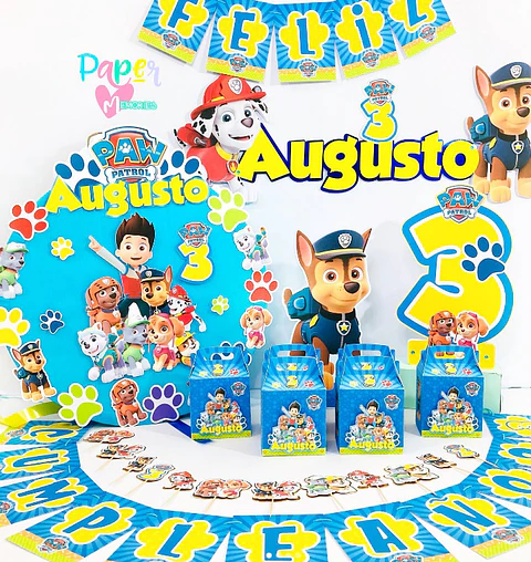 Cotillón Paw patrol 1