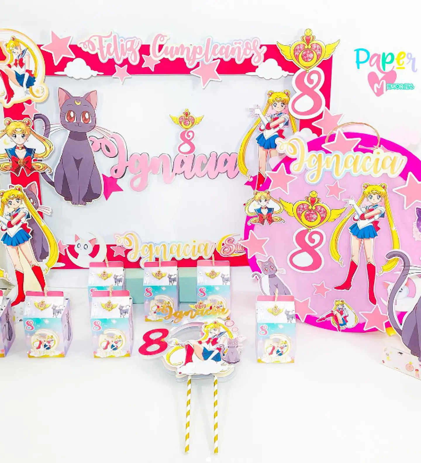 Cotillon sailor moon 1 1