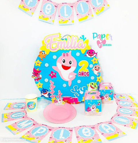 Cotillón baby shark 01