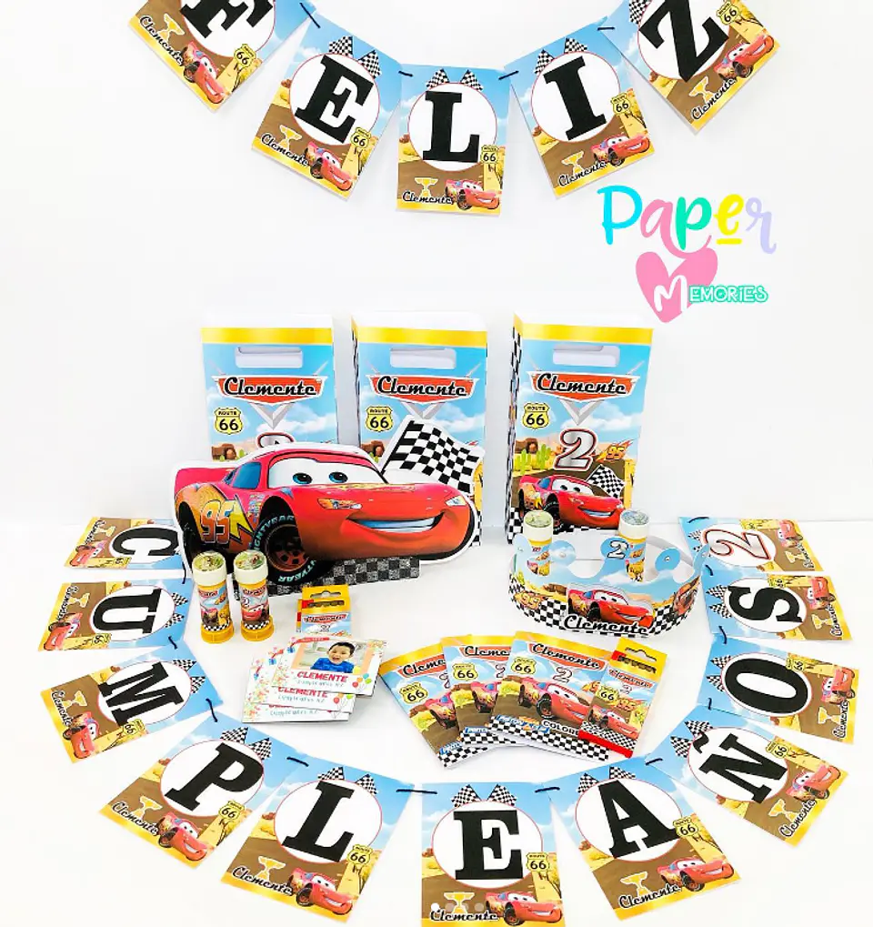 Cotillón Cars 3 1