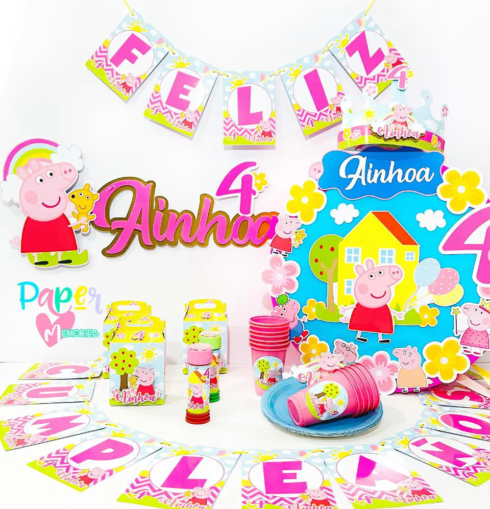 Cotillón  Peppa pig 3 1
