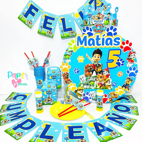 Cotillón Paw patrol 3