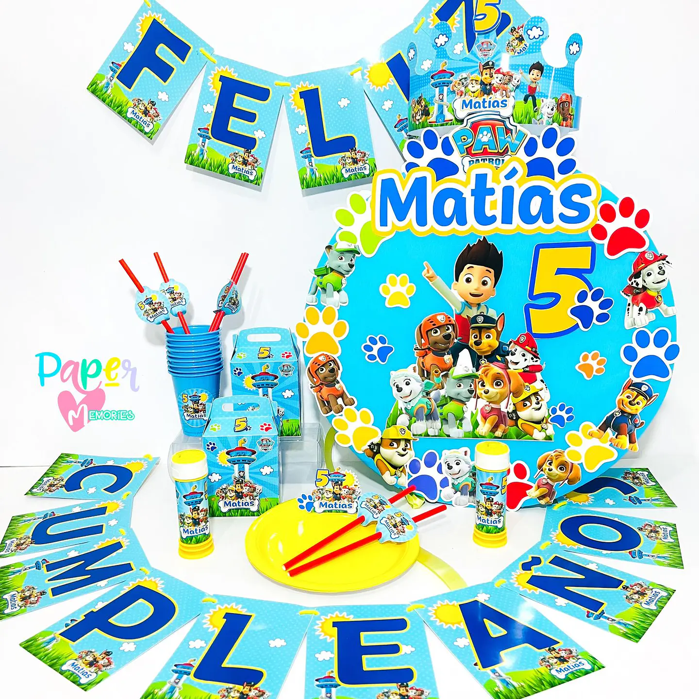 Cotillón Paw patrol 3 1