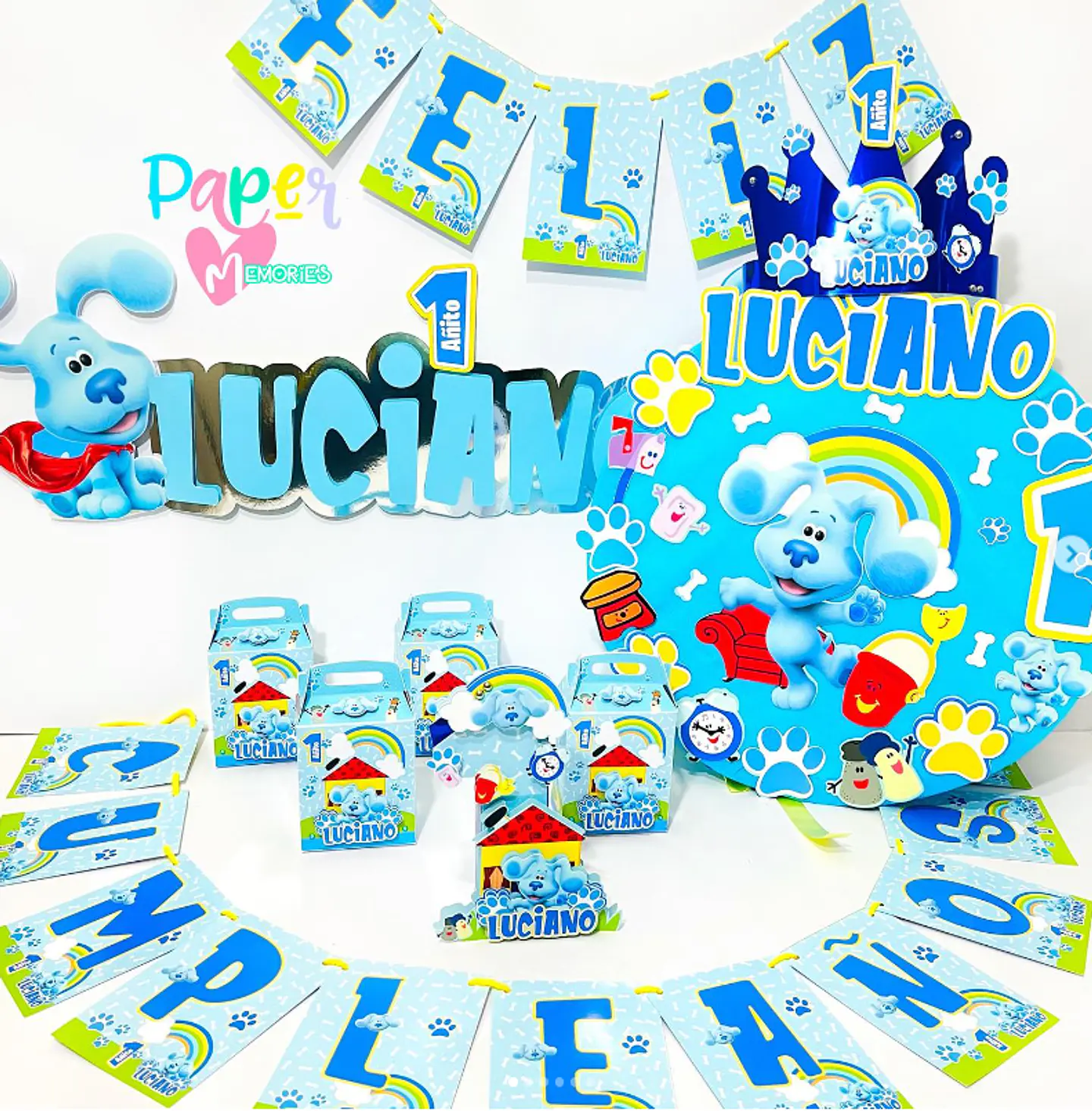 Cotillón Las Pistas de Blue 1 1