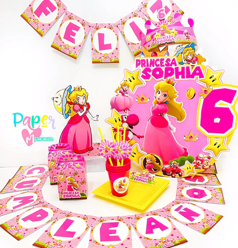 Cotillón Princesa Peach 3