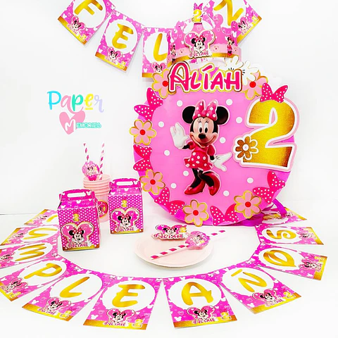 Cotillón Minnie 1
