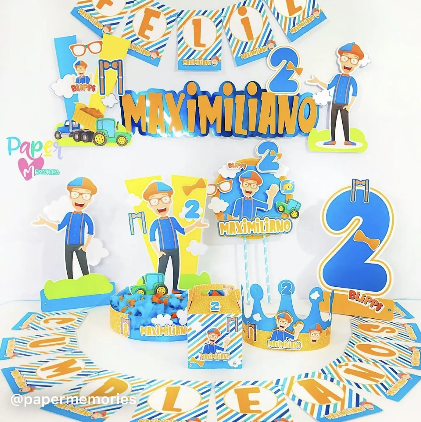 Cotillón Blippi 1 1