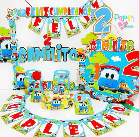 Cotillón Leo el camión 1
