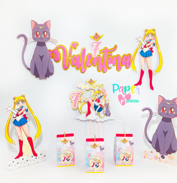 Cotillón sailor moon 2