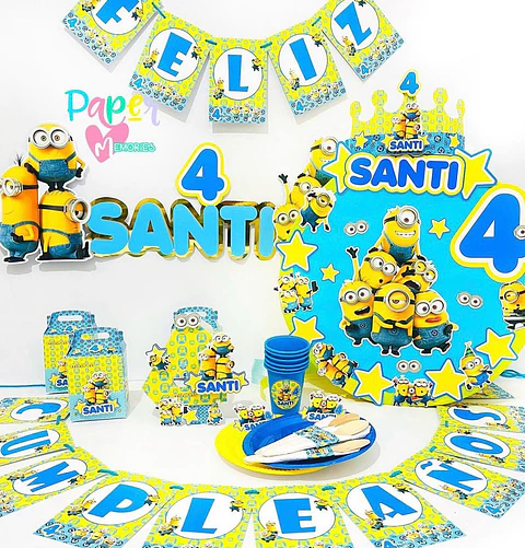 Cotillón Los Minions 1